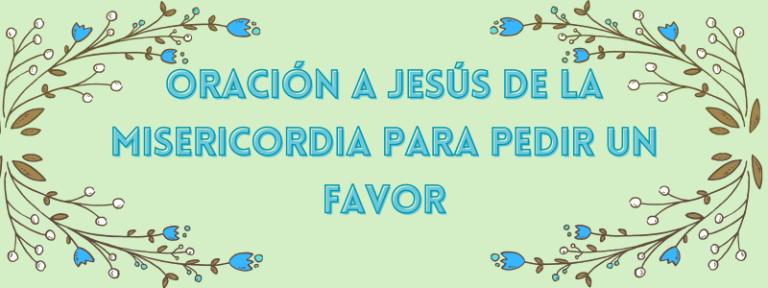 Jesús de la Misericordia para Pedir un Favor